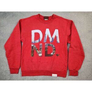 Diamond Supply Co Sweater YOUTH Boys Medium DMND Spell Out Crew Neck Long Sleeve